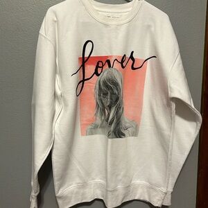Taylor Swift Lover Crew Neck Sweatshirt